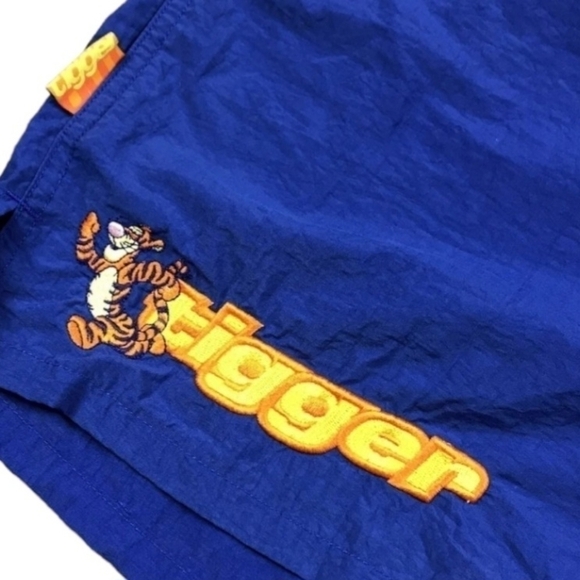 Disney Swimming Trunks Mens XL Blue Disney Tigger Shorts - Picture 2 of 8